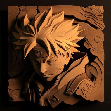 3D model Naruto Shippuuden Ultimate Ninja 4 game (STL)